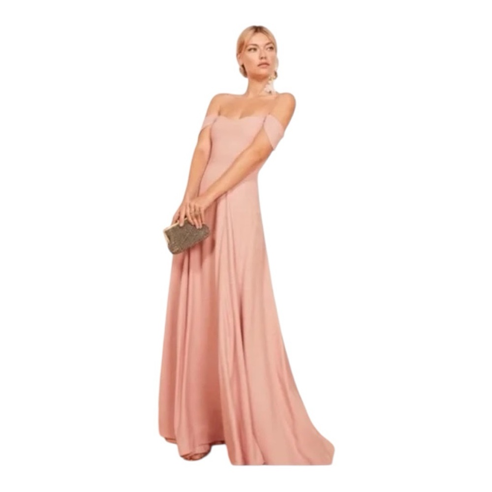 Reformation Poppy Maxi Dress Blush